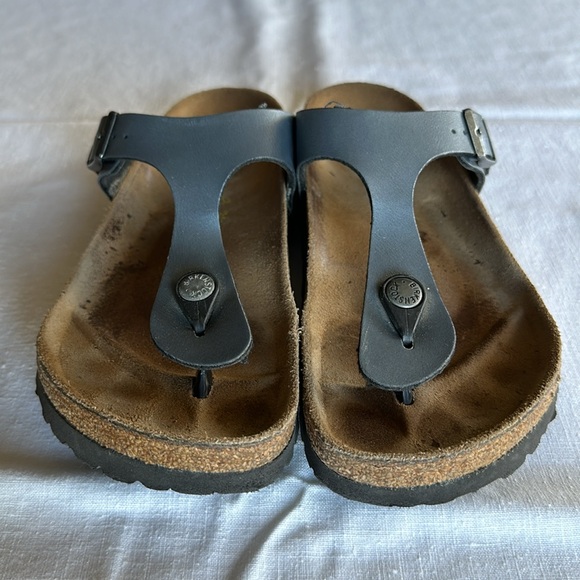Birkenstock Gizeh Ice Pearl Onyx 36 - Picture 9 of 12